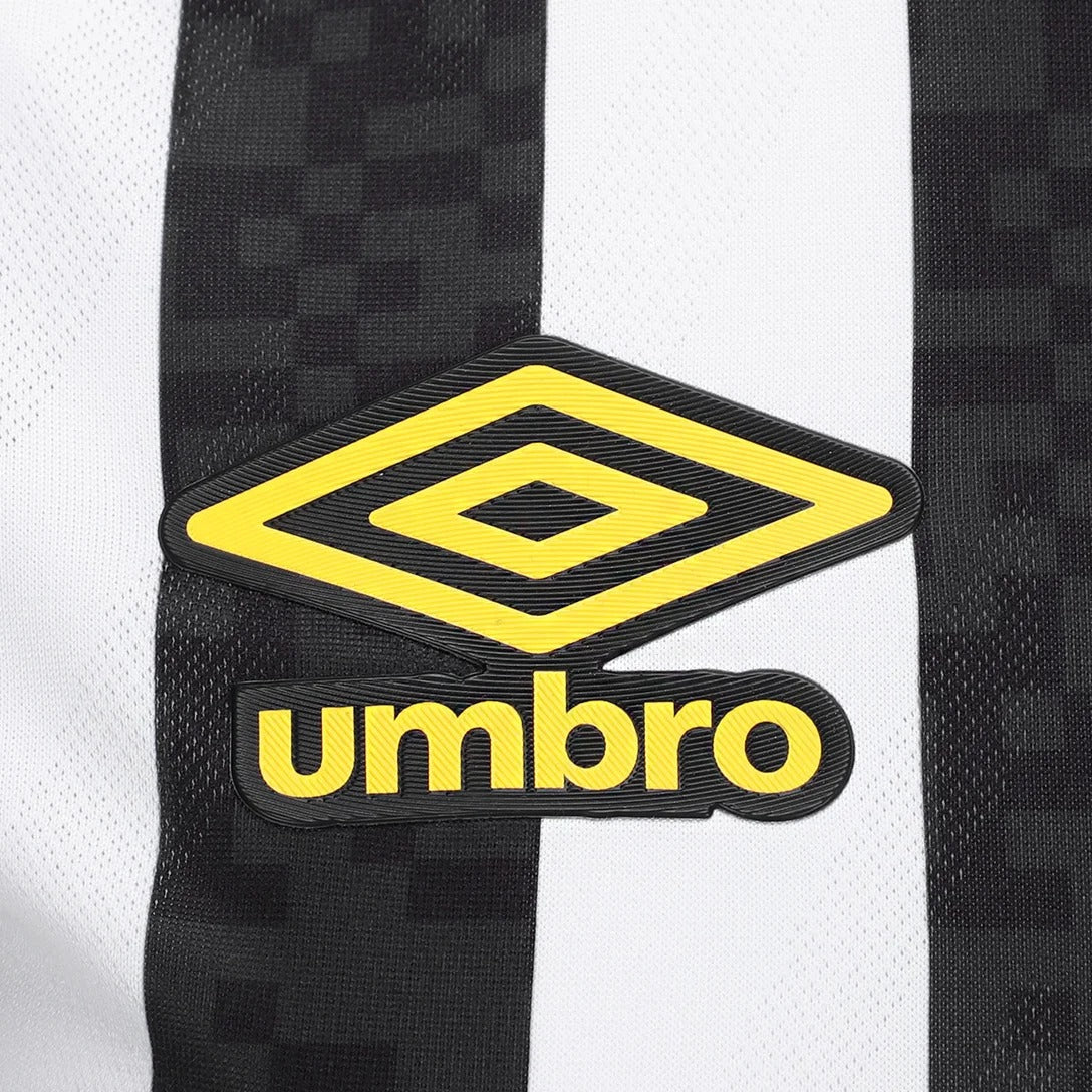 Camisa Santos II 25/26 - Torcedor Feminina - Preto e Branco
