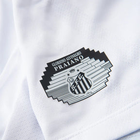 Camisa Infantil Santos I 25/26 s/n Torcedor Umbro - Branco+Cinza