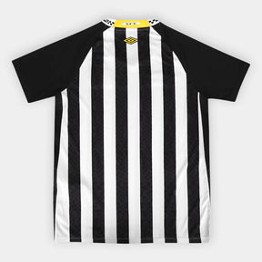 Camisa Infantil Santos II 25/26 s/n Umbro - Preto+Branco