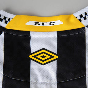 Camisa Infantil Santos II 25/26 s/n Umbro - Preto+Branco