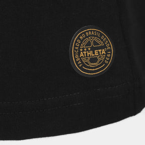 Camisa Santos Pelé Athleta Comemorativa 1000 Gols Feminina - Preto