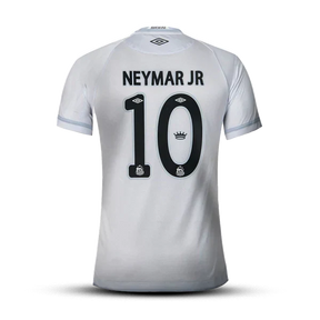 Camisa Santos I 25/26 Branca - NEYMAR JR 10 - Branco