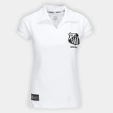 Camisa Santos 1963 Retrômania Feminina - Branco