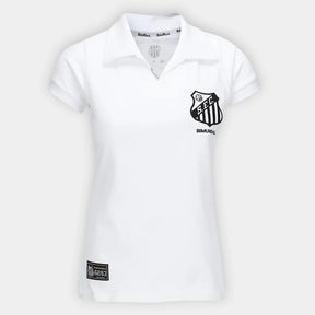 Camisa Santos 1963 Retrômania Feminina - Branco