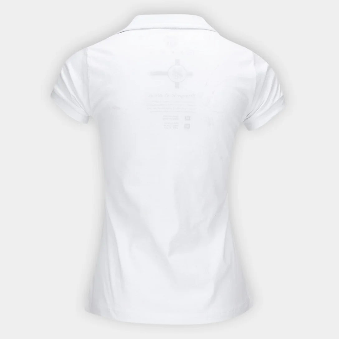 Camisa Santos 1963 Retrômania Feminina - Branco