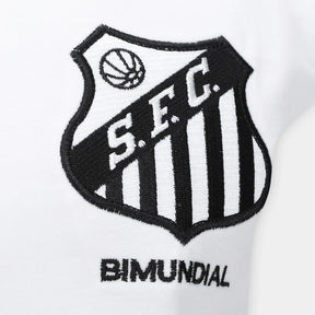 Camisa Santos 1963 Retrômania Feminina - Branco